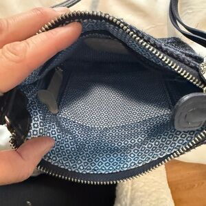 Brighton Blue Patterned Crossbody Bag